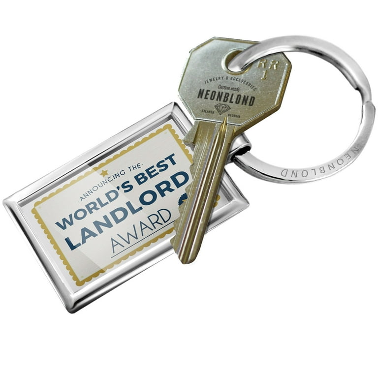 Silver Award Keychain