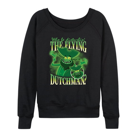 The Spongebob Movie: Search For Squarepants - Flying Dutchman - Women's French Terry Long Sleeve Pullover