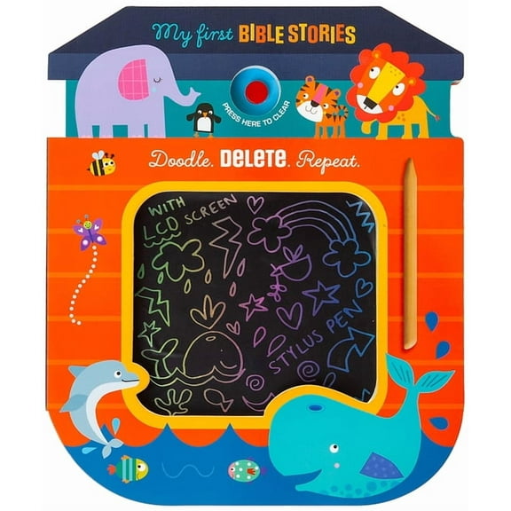 Doodle Delete Repeat - My First Bible Stories, (Hardcover)