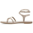 thumbnail image 3 of Journee Womens Charra Buckle Flat Sandals, 3 of 10