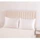 thumbnail image 3 of Miruxia Paquete de 2 fundas de almohada de satén para cabello y piel, fundas de almohada de satén con cierre de sobre (blanco, tamaño estándar 20 x 26 pulgadas) Vhermosa WMZL-913-24, 3 of 6