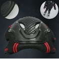 thumbnail image 3 of Bangcool 6PCS Sports Protective Gear Adjustable Unisex Knee Pad Elbow Pad Wrist Guard, 3 of 10