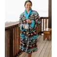 thumbnail image 4 of Horse Fair Isle Lazy One Ultra-Cozy Bathrobes for Women (L/XL), 4 of 7
