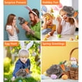 thumbnail image 4 of DolliBu Happy Easter Super Soft Plush Hippo with Carrot - Cute Stuffed Animals with Carrot Plush Toy, Perfect Easter Gift with Name Personalization, Spring Easter Plush Animal - 11 Inches, 4 of 6