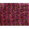 thumbnail image 4 of oneOone Georgette Viscose Fabric Leaves & Floral Block Print Sewing Fabric BTY 42 Inch Wide, 4 of 4
