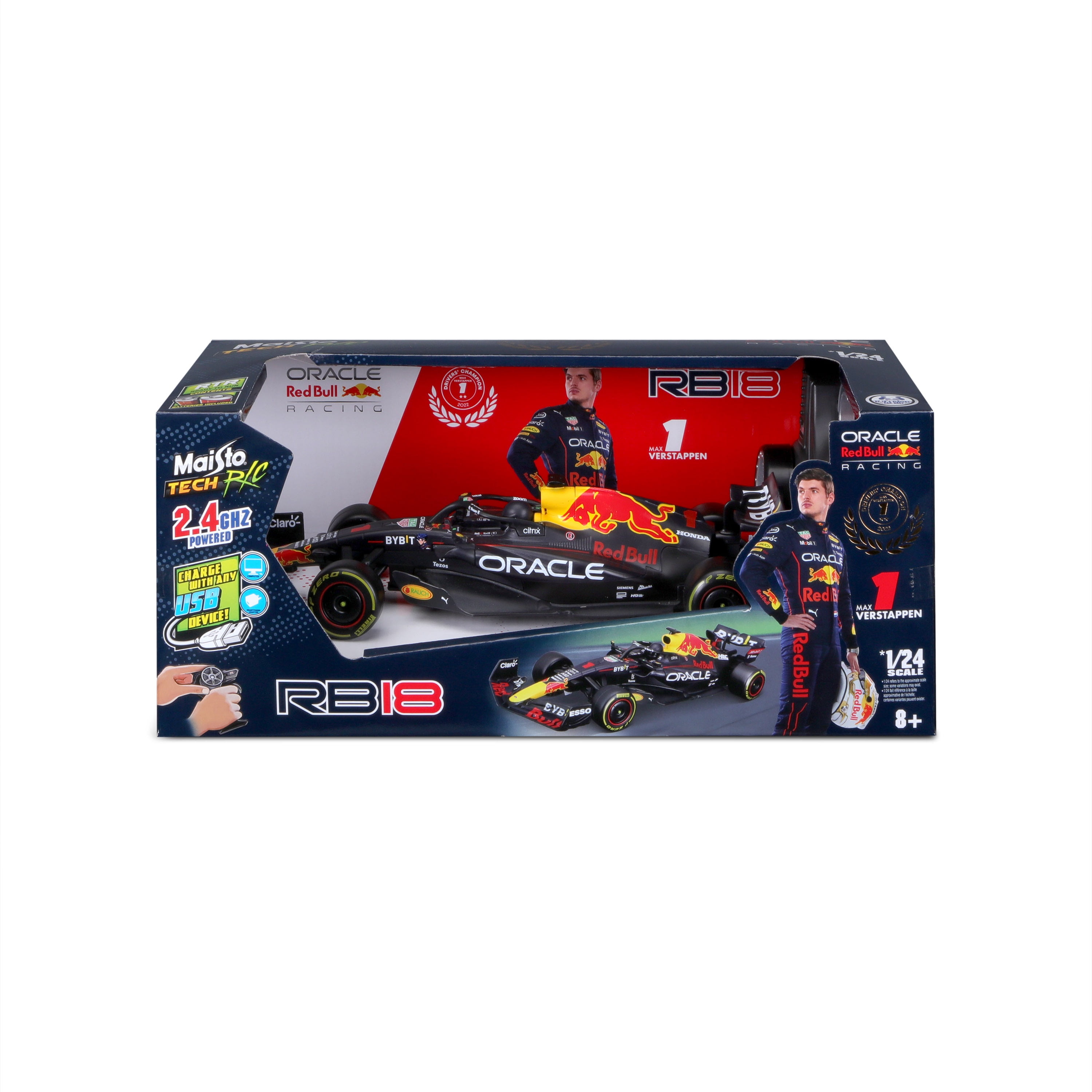 Rastar 1/12 Scale 2.4Ghz Oracle Red Bull Racing RB18 F1 RC Car