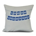 thumbnail image 2 of Simply Daisy, Banner Day Word Print Outdoor Pillow, 2 of 2