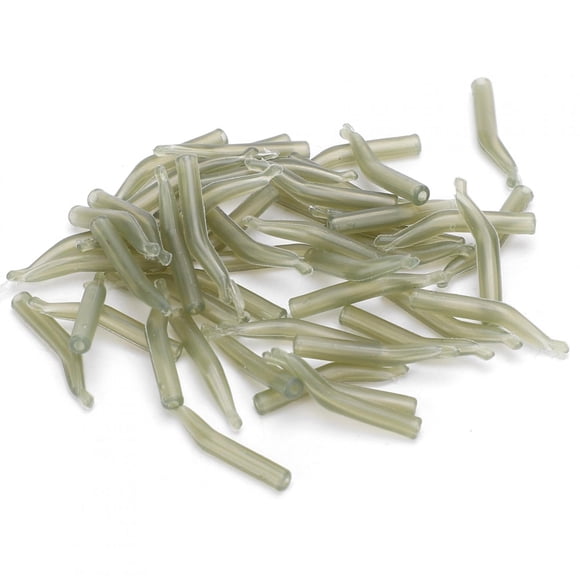 Mangas antienredos de PE, 100PCS 20 mm PE Mangas antienredos Accesorio de pesca de carpa Diseño elevado