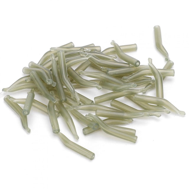 Mangas antienredos para pesca de carpas, 100 unidades, 20 mm, PE, aparejos de pesca de carpas, mangas antienredos para pesca de carpas, estética elegante