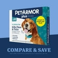 thumbnail image 3 of PETARMOR Plus for Medium Dogs 23-44 lbs, Flea & Tick Prevention for Dogs, 3-Month Supply, 3 of 10