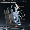 thumbnail image 4 of MYKOMI Case for Samsung Galaxy S25 with Kickstand, Compatible with MagSafe, Premium Metal Camera Cover Case for Samsung S25, Military-Grade Protection Magnetic Phone Case for Galaxy S25, 4 of 7
