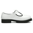 thumbnail image 5 of CCVON Girls Loafers Slip On Penny Loafers School Uniform Dress Shoes White 13 Little Kid​, 5 of 5