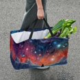 thumbnail image 7 of Galactic Space Collapsible Oxford Cloth Storage Bin: Reusable, Foldable, and Large Capacity - Ideal for Groceries, Bags, Collapsible Buckets, and Picnic Baskets, 7 of 7