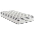 thumbnail image 1 of Modway Jenna Matelas Simple Moderne de 10 Pouces à Ressorts Ensachés et Mousse, Blanc, 1 of 9