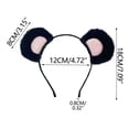 thumbnail image 2 of Uxgjfwu Soft Movable Cute Bear Ear Headband, Fuzzy Funny Design, Decorative Hair Accessory for Festivals, Parties, Celebrations And Photo Use, 2 of 8