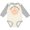 Natural and Heather, variant on Inktastic Future Chiropractor Baby Boys or Girls Long Sleeve Baby Bodysuit