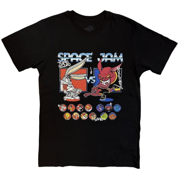 Space Jam Adult Tune Squad Vs Monstars Homage T-Shirt