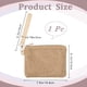 thumbnail image 2 of Bolsa de cosméticos tejida de paja beige, bolsos de playa de paja, bolsos de mano portátiles para vacaciones y viajes., 2 of 9