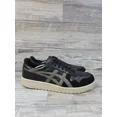 thumbnail image 1 of Asics Japan S Men's Size 13 1201A695 Black White Leather Casual Shoes Sneakers, 1 of 6