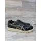 thumbnail image 1 of Asics Japan S Men's Size 13 1201A695 Black White Leather Casual Shoes Sneakers, 1 of 6