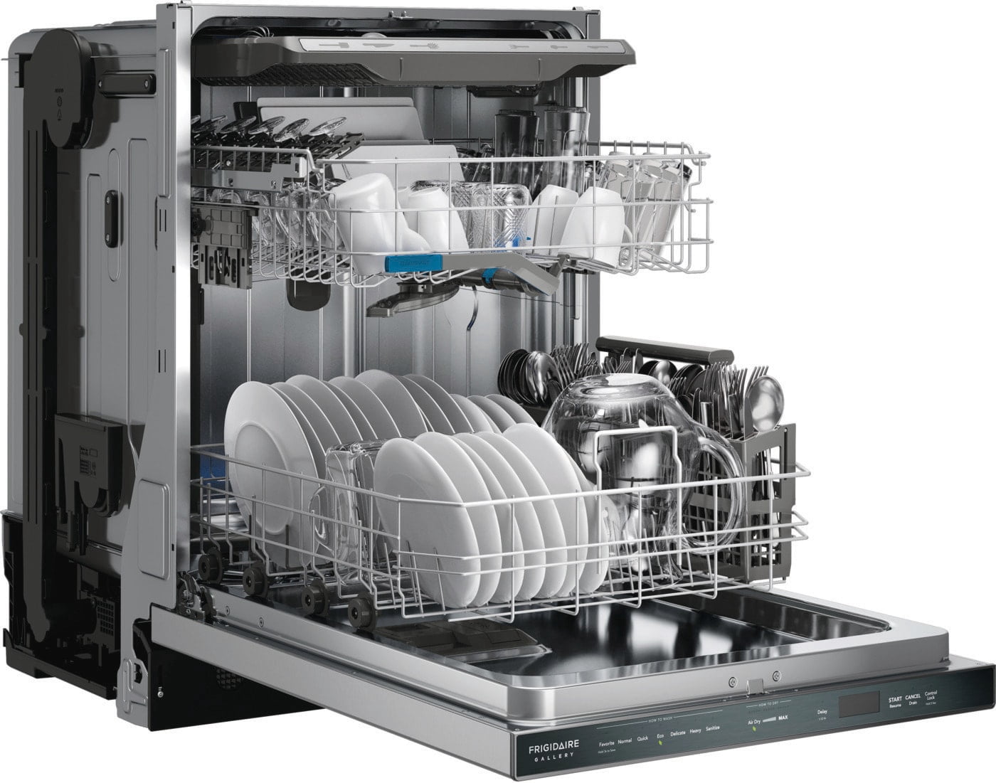 Frigidaire Gallery 24" Tub Dishwasher with CleanBoost, Stainless Steel