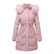 thumbnail image 4 of Chaquetas y abrigos casuales con capucha de manga larga para mujer Chaqueta casual con capucha de manga larga de color sólido con bolsillo Abrigo superior de poliéster para mujer, 4 of 6