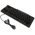 thumbnail image 1 of Desktop Laptop Keyboard, Wired Gaming Keyboard Color Backlit Design Ergonomic Design  For Notebook Computers For Desktop Black,Dark Blue,Blue And Black, 1 of 8