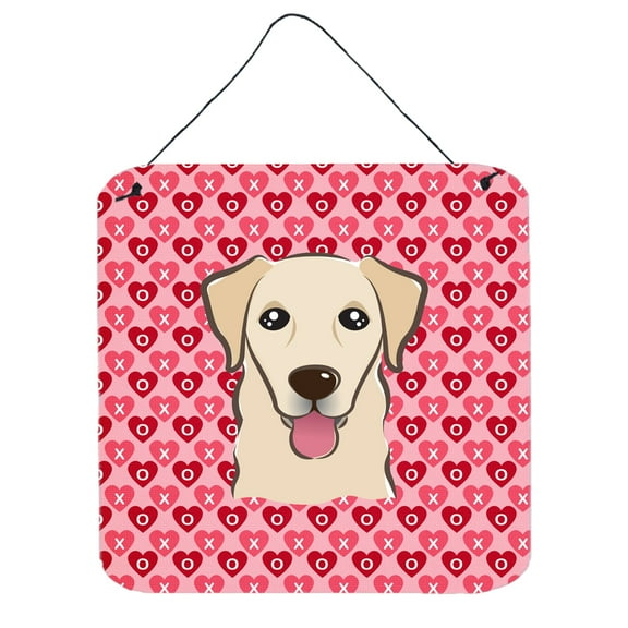 Carolines Treasures BB5322DS66 Golden Retriever Wall or Door Hanging Prints 6HX6W multicolor