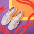 thumbnail image 4 of Cordones de satén de 35", cordones planos de seda de 3/4" de ancho, cordones de zapatillas de seda para decoración de zapatos de chicas y mujeres, rosa, 4 of 7