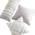 thumbnail image 2 of Levtex Home - Etrada - Decorative Pillow (14 x 32in.) - Embroidered - Appliqued - Taupe, Cream, Brown and Beige, 2 of 4
