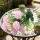 thumbnail image 4 of Ramo de claveles artificiales de seda | Arreglo floral artificial para decoración del hogar | Centro de mesa para bodas | Decoración de mesa | Regalo para el Día de la Madre o para maestras, 4 of 6