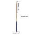 thumbnail image 2 of Unique Bargains 4mm x 160mm Titanium Coated Square Diamond Needle Files with TPU Handle 10 Pack, 2 of 6