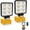 2PCS-Dewalt, variant on Cordless Work Light Compatible with De*walt 18V/20V Battery Wide Beam 48W Spotlight with Low Voltage Protection & USB-C Charging 5200LM for Jobsite Emergency Workshop Garage (No Battery)