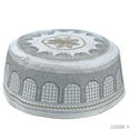 thumbnail image 2 of Huamade Muslim Worship Hat Saudi Arabian Kippa Islamic Embroidered, 2 of 4