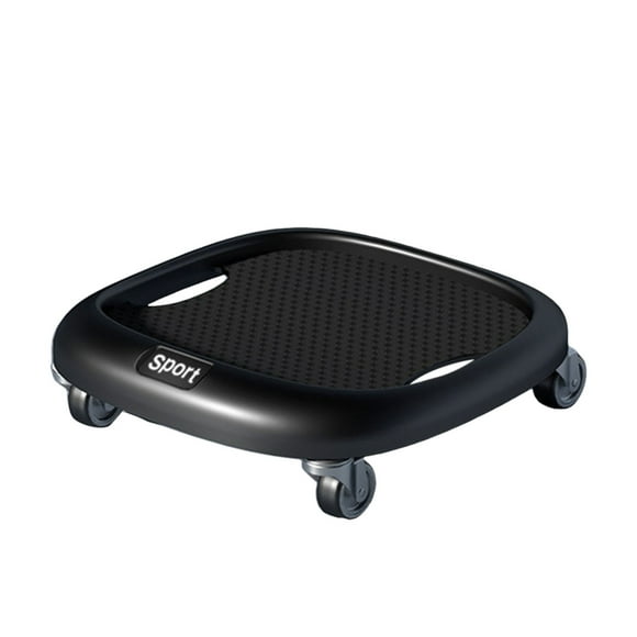 Ab Roller Wheel Women Men Plastic Material 360° Rotating with Mat 150kg Weight Capacity for Full Body Fat Tummy Weight Control Home Gym