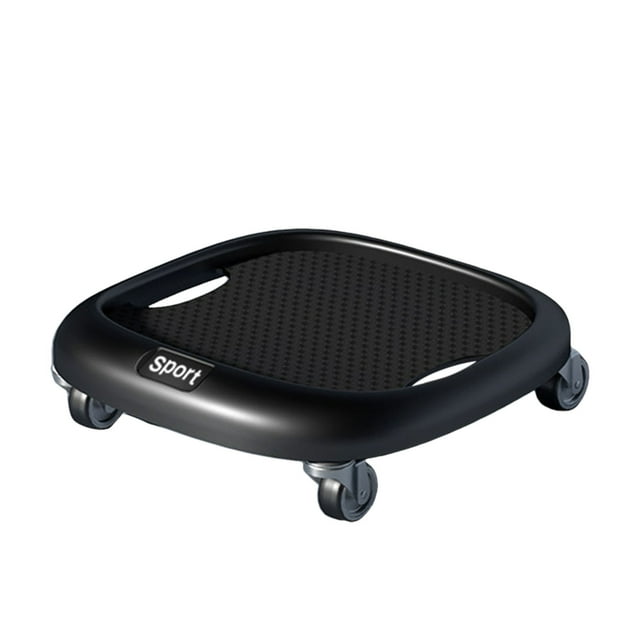 asddcavvf Ab Roller Wheel Planche à Roulettes Multifonctionnelle pour Femmes et Hommes avec Tapis (Couleur Aléatoire) Rotation 360° pour Contrôle du Poids du Ventre Complet Gym Ou Yoga Sangle de Sac de Yoga en Liège Rectangle