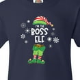 thumbnail image 4 of Inktastic Funny Christmas I'm the Boss Elf with Shoes and Hat Youth T-Shirt, 4 of 5