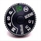 thumbnail image 1 of Replacement Top Function Mode Button with Rotating Dial for Nikon, 1 of 5