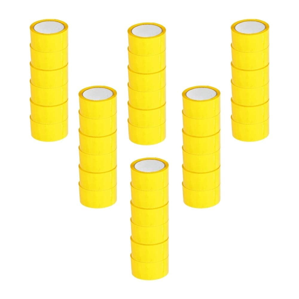 SSBM Yellow Packing Tape, Packaging Shipping Tape Rolls, 2 Inch x 110 Yards, 2.0 Mil Thick, 2700 Pack