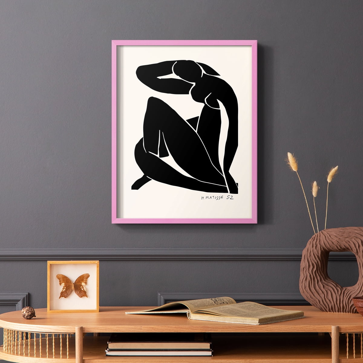 Matisse CCVII in Solid Wood 8 x 10 Framed Print