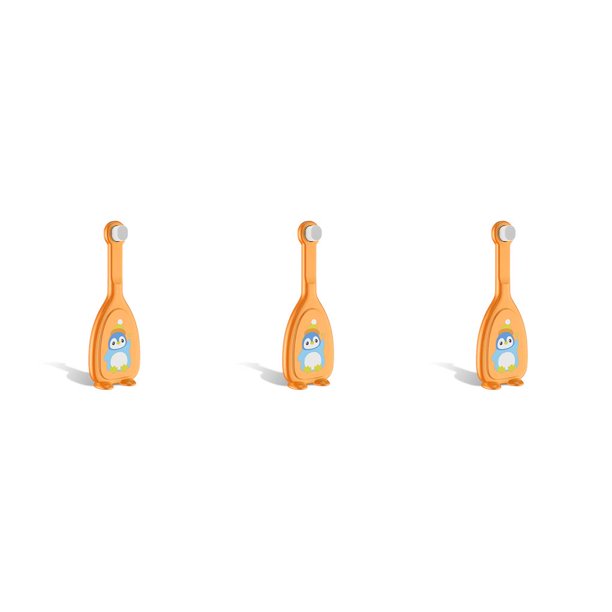 Ounissouiy Cepillo de de silicona en forma de U Boquilla para niños enteros de doble cara Mangos de limpieza de Type1 NO1