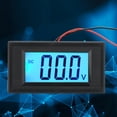 thumbnail image 1 of LCD Voltmeter, DC Voltage Meter Voltage  Two Wire DC Voltage Meter  Voltage Panel Meter, 1 of 8