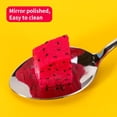 thumbnail image 5 of Teskedar, Set om 12 Rostfria Teskedar, Kaffe Te Dessert Bestick Bestick - 14cm / 5,5 tum (Silver), 5 of 5
