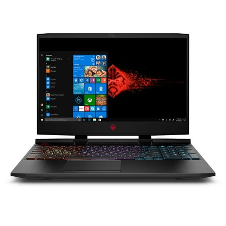 Omen by HP Gaming Laptop 15.6", Intel Core i7-9750H, NVIDIA RTX 2060 6GB, 16GB Memory, 1TB Hard Drive + 256GB SSD, 4 Zone Backlit Keyboard, 15-dc1069wm