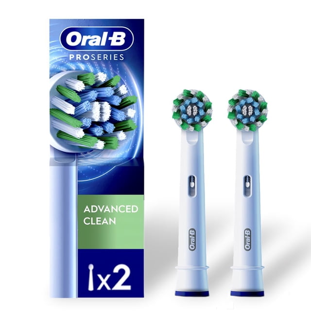 Cabezal Redondo de Repuesto para Cepillo Eléctrico Oral-B Advanced Clean 2 pzas