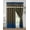Coffee/Brown/Navy/White, variant on Chezmoi Collection Arden 4-Piece Modern Navy/Gray/Yellow Zigzag Stripe Embroidery Window Curtain Panel Set with Sheer Backing Valance Tassels, 120 inch x 84 inch