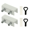 thumbnail image 1 of 2 Pcs Sliding Window Locks Window Stoppers Aluminum Alloy Window Security Locks, 1 of 8
