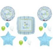 Train Baby Boy Shower Balloons Decoration Supplies Carter's Choo