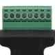 thumbnail image 4 of DVR Ethernet Connector, RJ45 Female Jack to 8 Pin Screw Terminal Connector, 4 of 4