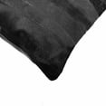 thumbnail image 2 of Natural Torino Madrid Cowhide Pillow | Black | 12"x20", 2 of 4